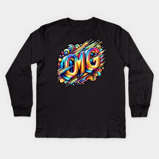 OMG Kids Long Sleeve T-Shirt